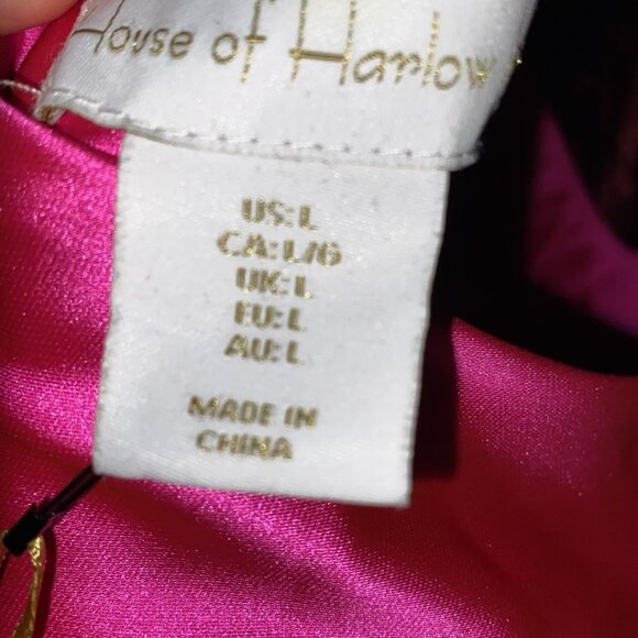 House Of Harlow Ladies Hot Pink Dress - Picture 6 of 7